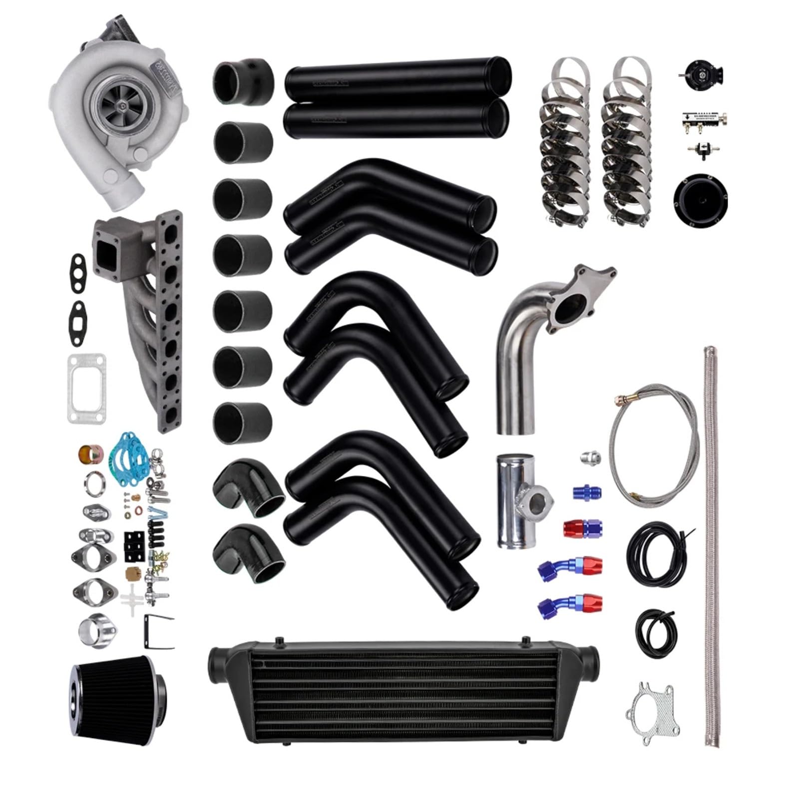 YPLVWSOYQ Abgasturbolader Kompatibel Mit Für E46 328i / 328Ci I6 1998 1999 2000 T3 T4 Turbokompressor-Turbine Turbokrümmer Ladeluftkühler-Rohrleitung Wastegate-Kit YPLVWSOYQ Abgasturbolader Kompatibel Mit Für E46 328i / 328Ci I6 1998 1999 2000 T3 T4 Turbokompressor-Turbine Turbokrümmer Ladeluftkühler-Rohrleitung Wastegate-Kit von YPLVWSOYQ