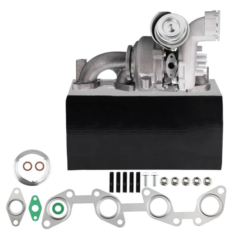 YPLVWSOYQ Abgasturbolader Kompatibel Mit VW Für Golf 136 PS 100 KW 2.0T DI Für BKD Für AZV 2003 2004 2005 2006 2007 2008 2009 GT1749V Turbolader Turbine Turbo Compressore von YPLVWSOYQ