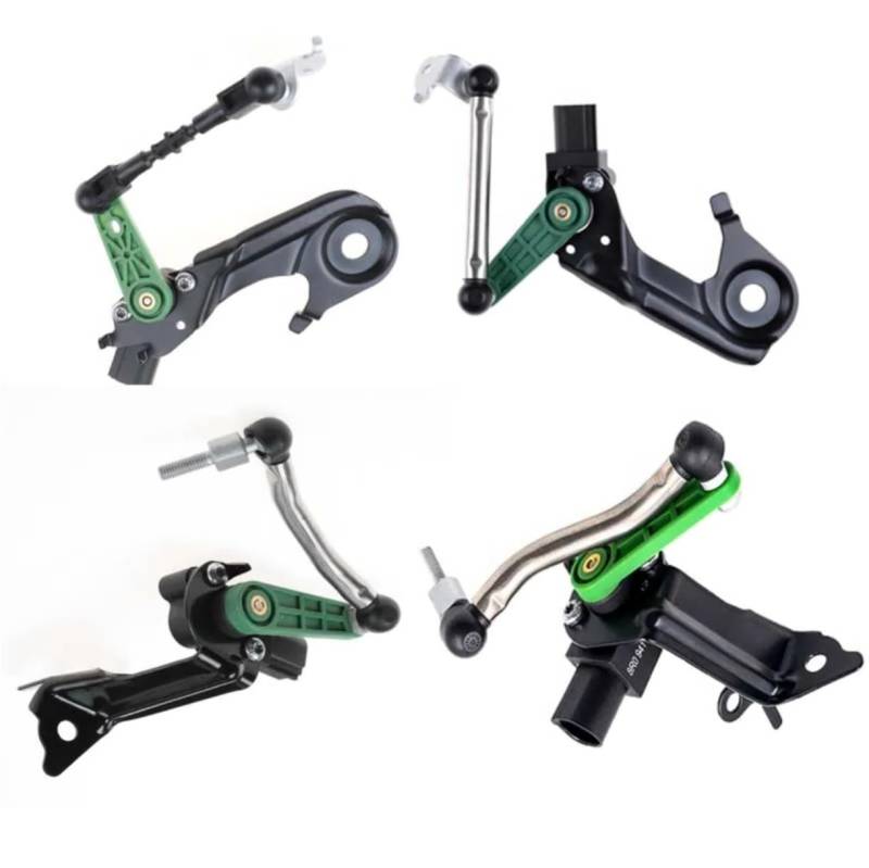 YPLVWSOYQ Auto Höhenniveausensor Kompatibel Mit Q5 C7 Vorne Hinten Links Rechts Höhenaufhängungsnivellierungssensor Aufhängungshöhensensor 8R0941309B 8R0941310E(4pcs) von YPLVWSOYQ