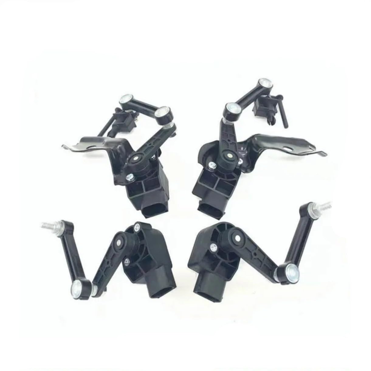 YPLVWSOYQ Auto Höhenniveausensor Kompatibel Mit Q7 2007 2008 2009 2010 2011 2012 2013 2014 2015 Front Air Suspension Height Level Sensor Car Auto 7L0616214C 7L0616213C(All (4pcs)) von YPLVWSOYQ