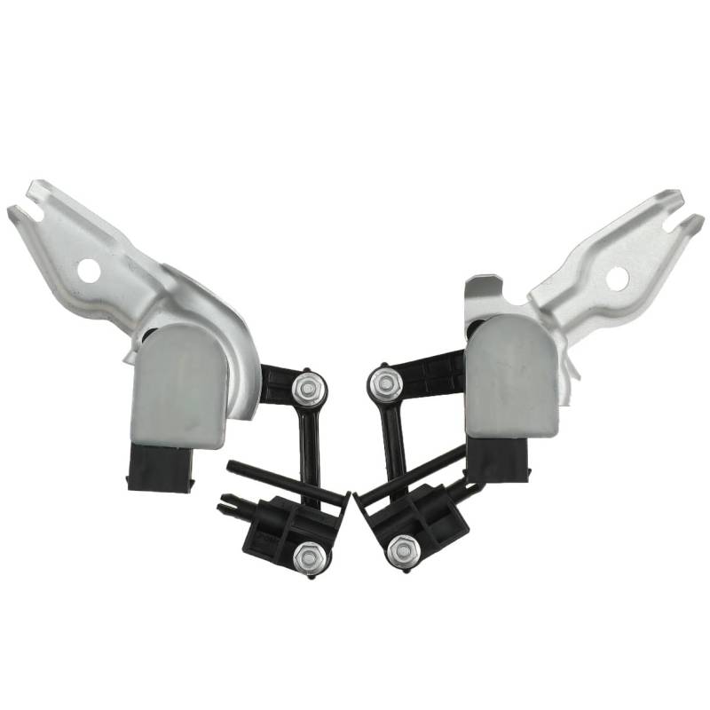 YPLVWSOYQ Auto Höhenniveausensor Kompatibel Mit Q7 2007 2008 2009 2010 2011 2012 2013 2014 2015 Vorderer Luftfederungs-Höhenniveausensor 7L0616213D 7L0616214C(Front Left+Right) von YPLVWSOYQ