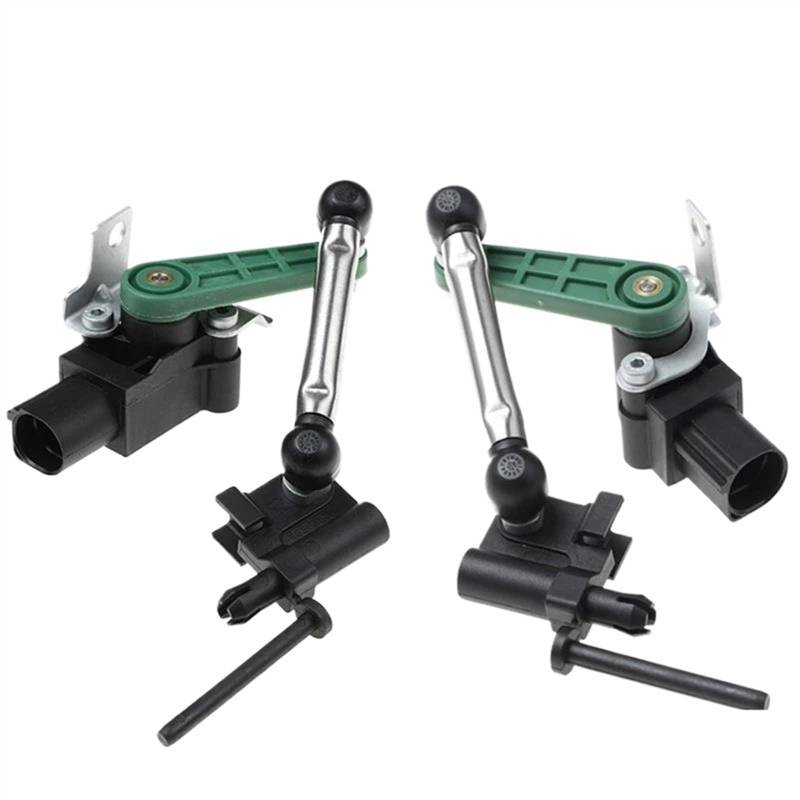 YPLVWSOYQ Auto Höhenniveausensor Kompatibel Mit Vw Für Touareg 2011 2012 2013 2014 2015 2016 2017 2018 Autozubehör 95834107600 7P0616213 7P0616214 Höhenniveausensor Körperaufhängungshöhensensor von YPLVWSOYQ