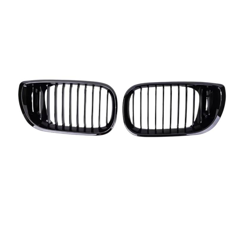 YPLVWSOYQ Nieren Kühlergrille Kompatibel Mit Für E46 320i 350i 4-türige Limousine 3er-Serie 2002 2003 2004 2005. Auto-Frontstoßstange, Nierengrill, Renngrill, Einzellamellengrill von YPLVWSOYQ