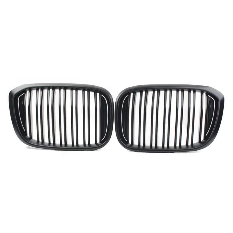 YPLVWSOYQ Nieren Kühlergrille Kompatibel Mit Für X3 X4 G01 G02 2018 2019 2020 2021 Auto Front Nierengrill Frontstoßstange Kühlergrill Haubengitter Mesh Grill Grille von YPLVWSOYQ
