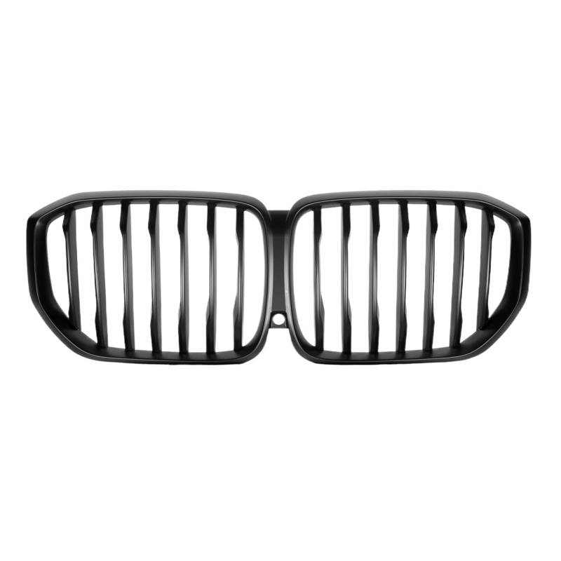 YPLVWSOYQ Nieren Kühlergrille Kompatibel Mit Für X5 G05 X5M F95 2019 2020 2021 2022, Auto-Styling, Ersatz-Frontstoßstange, Racing-Grill, Fronthaube, Kühlergrill(Matte Black) von YPLVWSOYQ