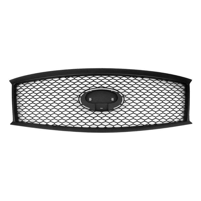 YPLVWSOYQ Nieren Kühlergrille Kompatibel Mit Infiniti Für M37 M56 2011 2012 2013 Für Q70 2014 2015 Auto-Frontoberstoßstangen-Haubengitter Wabengittergitter F23101MA00(Matte Black) von YPLVWSOYQ