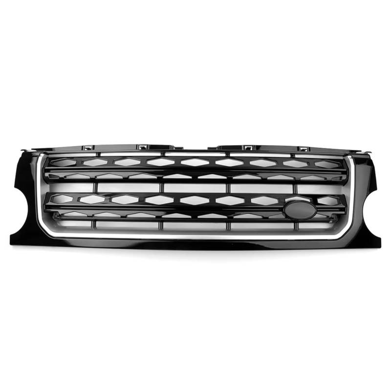 YPLVWSOYQ Nieren Kühlergrille Kompatibel Mit Land Für Rover Für Discovery LR3 2005 2006 2007 2008 2009. Auto-Frontgrill, Auto-Nieren-Stoßstangen-Haubengrill, Oberer Kühlergrill(Black) von YPLVWSOYQ