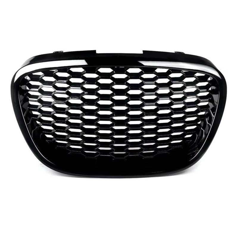 YPLVWSOYQ Nieren Kühlergrille Kompatibel Mit Seat Für Leon MK2 Für Altea 2004 2005 2006 2007 2008 2009 Frontstoßstangengrill Honeycomb Mesh Grill Badgeless Grille BPPPGR36(Gloss Black) von YPLVWSOYQ