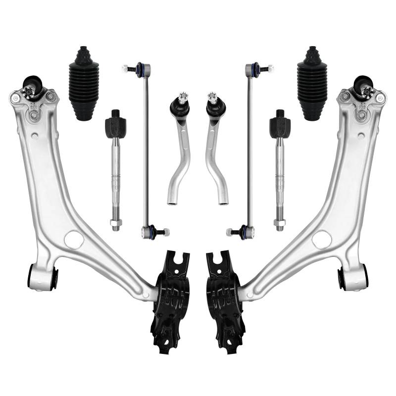 YPLVWSOYQ Querlenker vorne Oben Kompatibel Mit Accord 2018 2019 2020 2021 12 Stück Auto-Frontlenker Vorne Unten Kugelgelenk Spurstange Stabilisator Link CMS601270 CMS601269 von YPLVWSOYQ