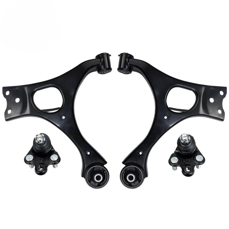 YPLVWSOYQ Querlenker vorne Oben Kompatibel Mit Acura Für CSX 2006 2007 2008 2009 2010 2011 4-teiliges Auto-Front-Lower-Querlenker-Kugelgelenk-Set K620382 K620383 von YPLVWSOYQ