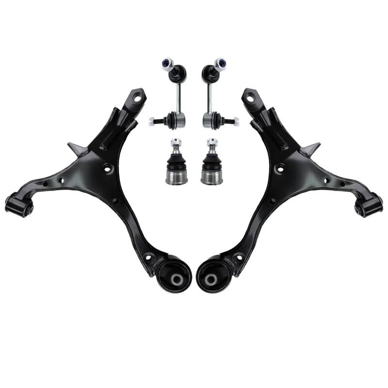 YPLVWSOYQ Querlenker vorne Oben Kompatibel Mit CR-V 2002 2003 2004 2005 2006, Vorderer Unterer Querlenker, Kugelgelenk, Stabilisator, Pendelstange, Aufhängungsquerlenker K640400 K640399 von YPLVWSOYQ