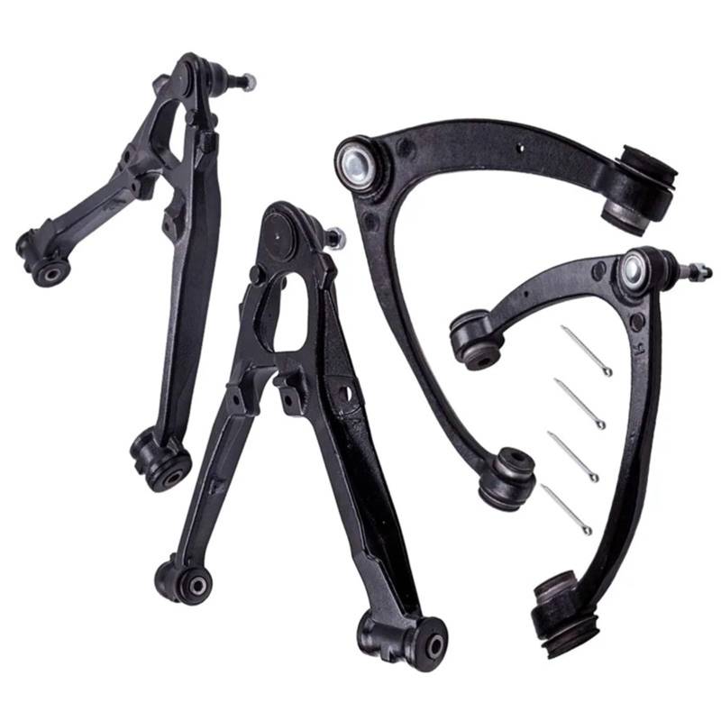 YPLVWSOYQ Querlenker vorne Oben Kompatibel Mit Chevrolet Für Avalanche 2007–2013 Für Silverado 1500 2007–2015. 4 Stück Vorderer Oberer Unterer Querlenker K620888 K620889 K80669 K80670 von YPLVWSOYQ