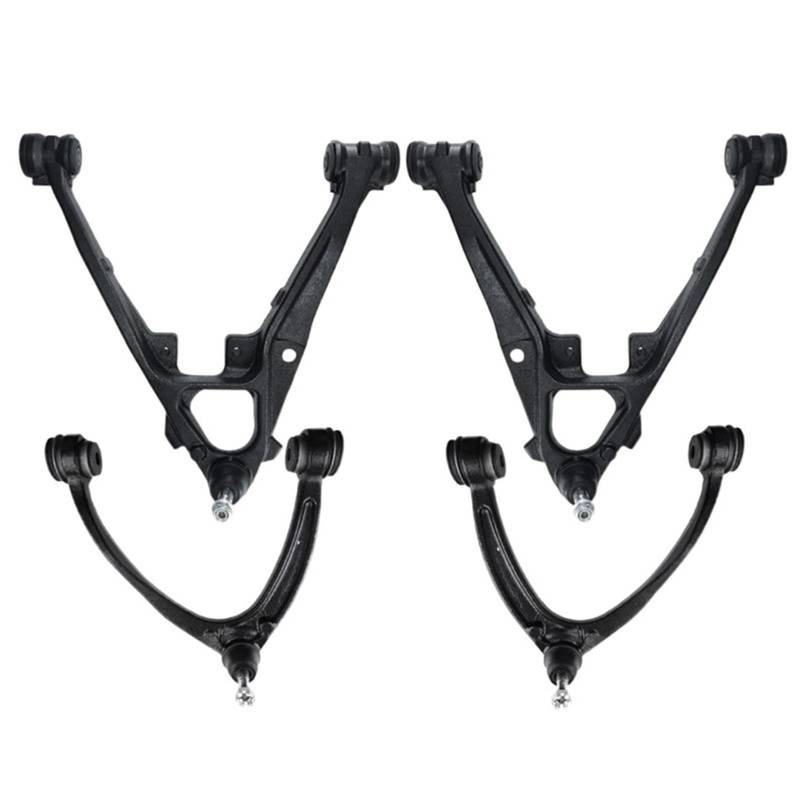 YPLVWSOYQ Querlenker vorne Oben Kompatibel Mit Chevrolet Für Silverado 1500 Für Avalanche 2007–2013 Für Tahoe 2007–2016 Auto-Front-Ober-Unterer-Querlenker-Aufhängungssatz K80669 K80670 von YPLVWSOYQ