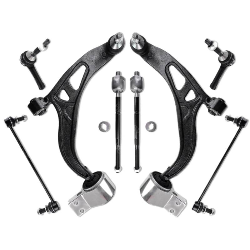 YPLVWSOYQ Querlenker vorne Oben Kompatibel Mit Ford Für Explorer 2011 2012 2013 2014 2015 2016 2017 RK622216 RK622215 Vordere Untere Querlenkerbuchsen Aufhängungsstabilisator Stabilisator-Kit von YPLVWSOYQ
