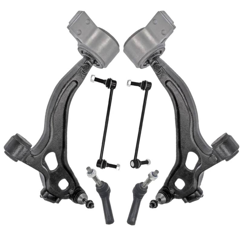 YPLVWSOYQ Querlenker vorne Oben Kompatibel Mit Ford Für Flex 2013-2016 Für Taurus 2013-2019 Auto Front Lower Arm Stabilisator Link Äußere Krawatte Stange Kit K622916 K622917 von YPLVWSOYQ