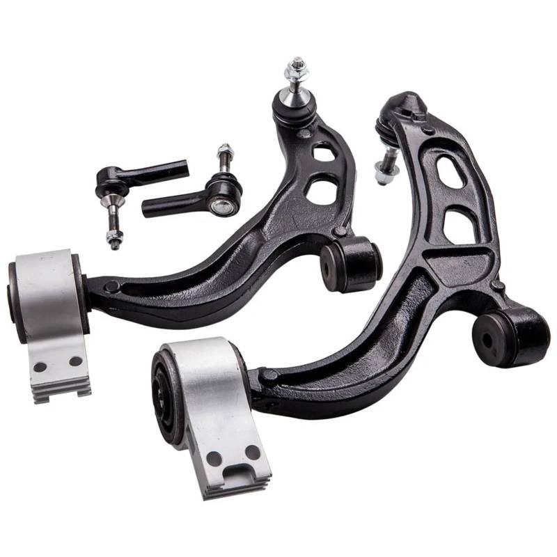 YPLVWSOYQ Querlenker vorne Oben Kompatibel Mit Ford Für Flex Für Taurus AWD FWD 2010 2011 2012 4 Stück LH RH Front Lower Arm Spurstangenkopf OEM: MS401122 MS401121 ES800222 von YPLVWSOYQ