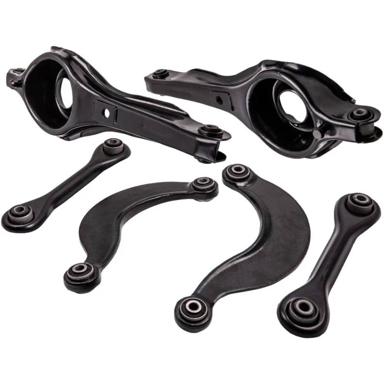 YPLVWSOYQ Querlenker vorne Oben Kompatibel Mit Ford Für Focus Limousine 2000–2006 Für Focus 2007–2010 2011 6-teiliger Hinterer Unterer Oberer Querlenker-Aufhängungssatz RK641244 CF7S4Z5500A von YPLVWSOYQ