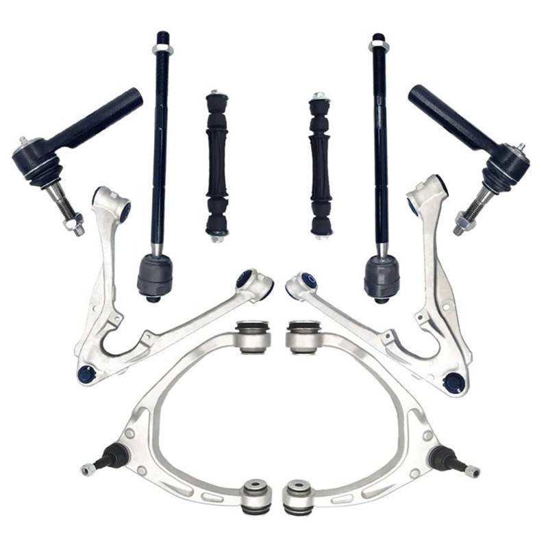 YPLVWSOYQ Querlenker vorne Oben Kompatibel Mit GMC Für Sierra 1500 2014 2015 Für Yukon 2015 2016 OEM: MS501184 MS501185 10 Stück Auto-Frontlenker-Kugelgelenk-Stabilisator-Verbindung von YPLVWSOYQ
