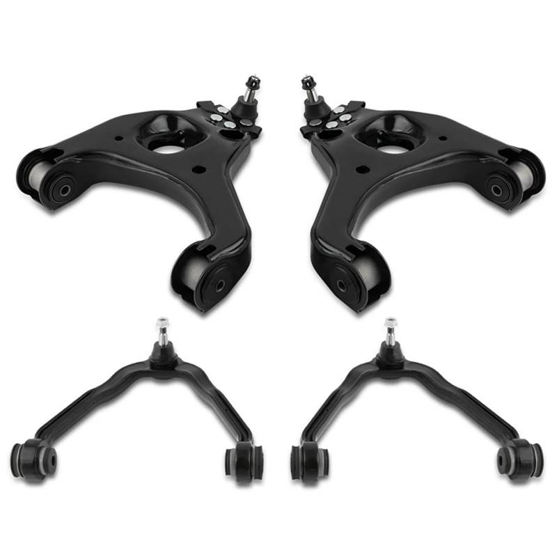 YPLVWSOYQ Querlenker vorne Oben Kompatibel Mit GMC Für Sierra 1500 RWD 1999 2000 2001 2002 2003 2004 2005 2006 K80942 K80826 Auto-Frontquerlenker-Kugelgelenk-Aufhängungssatz von YPLVWSOYQ