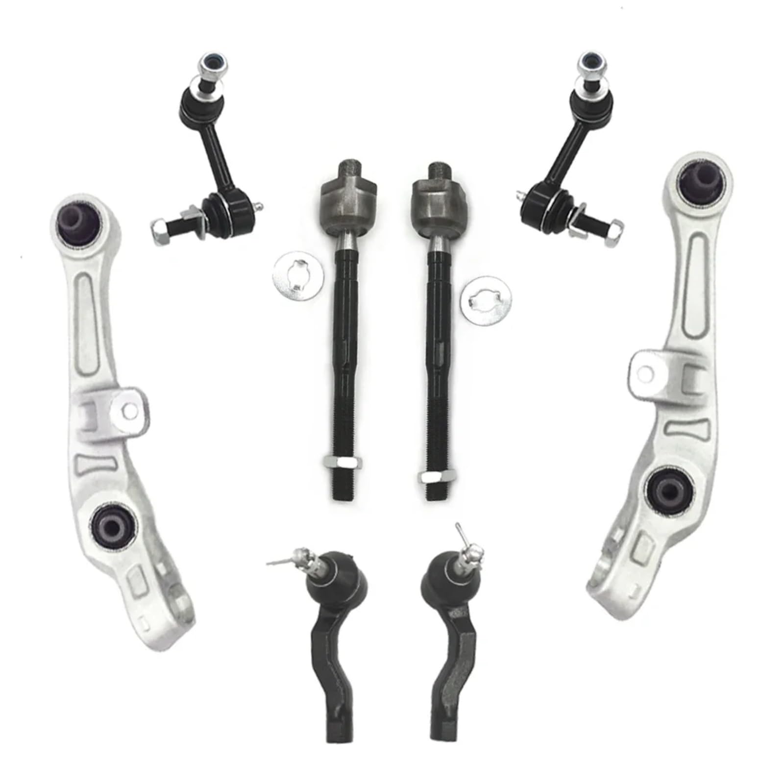 YPLVWSOYQ Querlenker vorne Oben Kompatibel Mit Infiniti Für G35 2003 2004 2005 2006 2007, Vorderer Unterer Querlenker, Kugelgelenk, Stabilisatorverbindung, Aufhängungssteuerung, Querlenker YPLVWSOYQ Querlenker vorne Oben Kompatibel Mit Infiniti Für G35 2003 2004 2005 2006 2007, Vorderer Unterer Querlenker, Kugelgelenk, Stabilisatorverbindung, Aufhängungssteuerung, Querlenker von YPLVWSOYQ