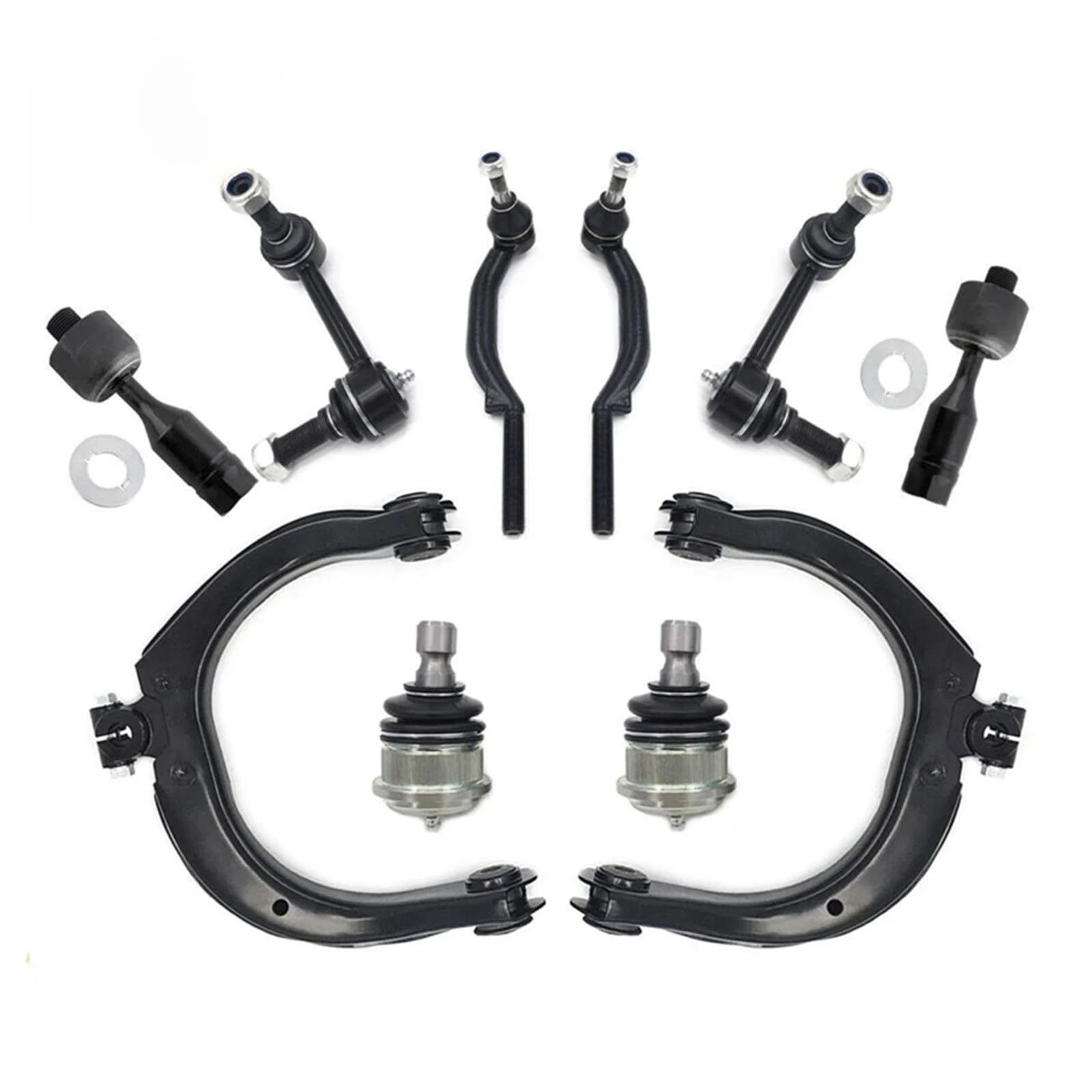 YPLVWSOYQ Querlenker vorne Oben Kompatibel Mit Isuzu Für Ascender 2004 2005 2006 2007 10-teiliges Auto-Vorderoberlenker-Kugelgelenke Sway Bar End Link Set K640294 K640293 ES3675 ES3676 YPLVWSOYQ Querlenker vorne Oben Kompatibel Mit Isuzu Für Ascender 2004 2005 2006 2007 10-teiliges Auto-Vorderoberlenker-Kugelgelenke Sway Bar End Link Set K640294 K640293 ES3675 ES3676 von YPLVWSOYQ