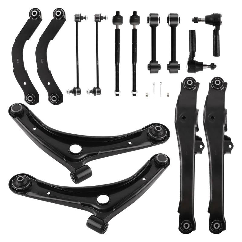YPLVWSOYQ Querlenker vorne Oben Kompatibel Mit Jeep Für Compass 2007–2016 Für Patriot 2007–2017 OEM: MS251007 K80258 ES800408 EV80645 Autoaufhängung Wishbone Control Arm Kit von YPLVWSOYQ