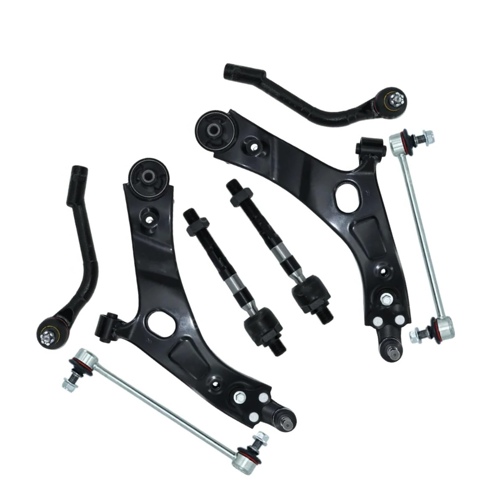 YPLVWSOYQ Querlenker vorne Oben Kompatibel Mit Kia Für Sportage 2011 2012 2013, Spurstangen, Vordere Untere Querlenker, Kugelgelenke, Stabilisator-Verbindungssatz CMS901211, CMS901210 YPLVWSOYQ Querlenker vorne Oben Kompatibel Mit Kia Für Sportage 2011 2012 2013, Spurstangen, Vordere Untere Querlenker, Kugelgelenke, Stabilisator-Verbindungssatz CMS901211, CMS901210 von YPLVWSOYQ