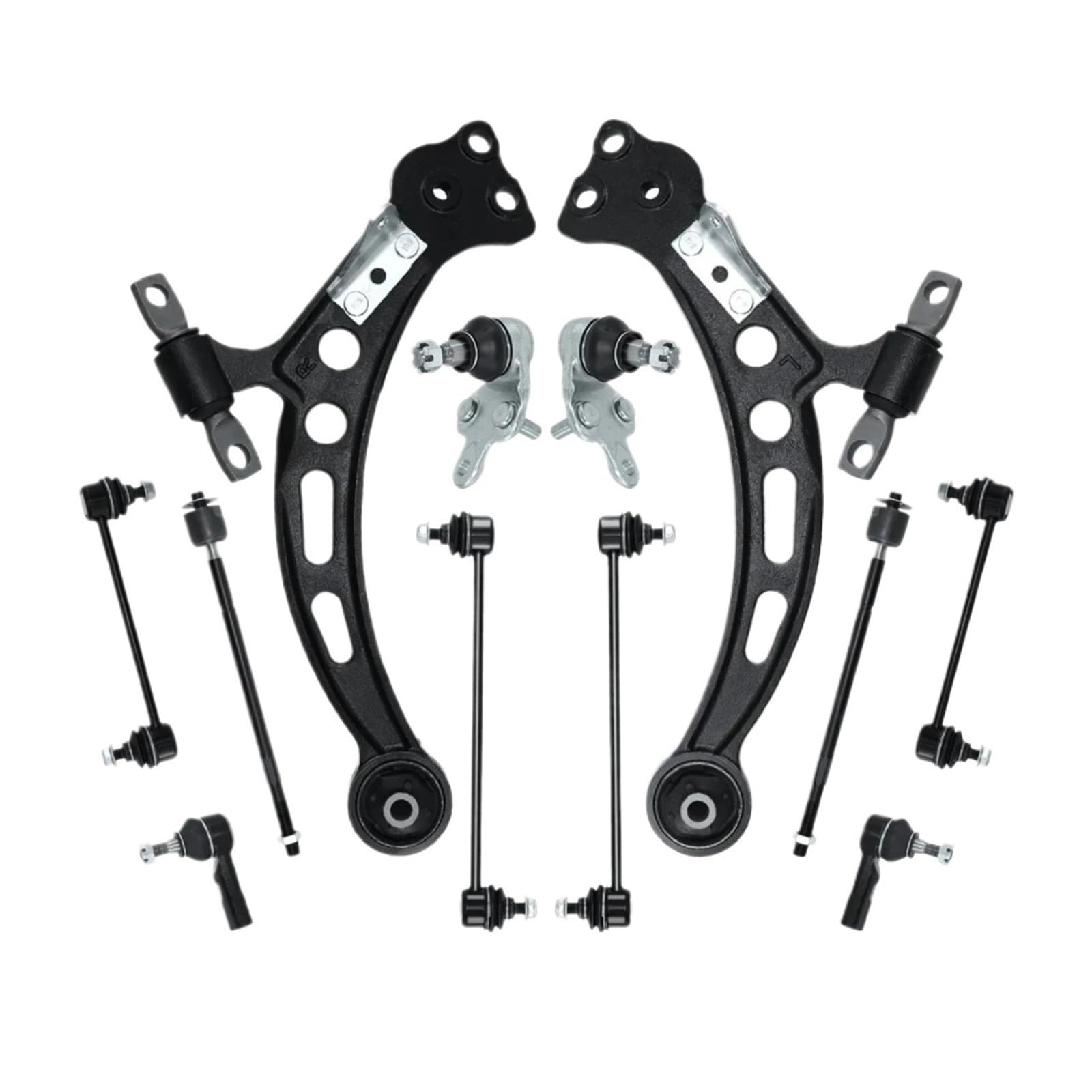 YPLVWSOYQ Querlenker vorne Oben Kompatibel Mit Lexus Für ES300 1997 1998 1999 2000 2001 OEM: K620052 K620051 K9499 Auto-Front-Unterlenker-Stabilisator-Links-Spurstangen-Kits von YPLVWSOYQ