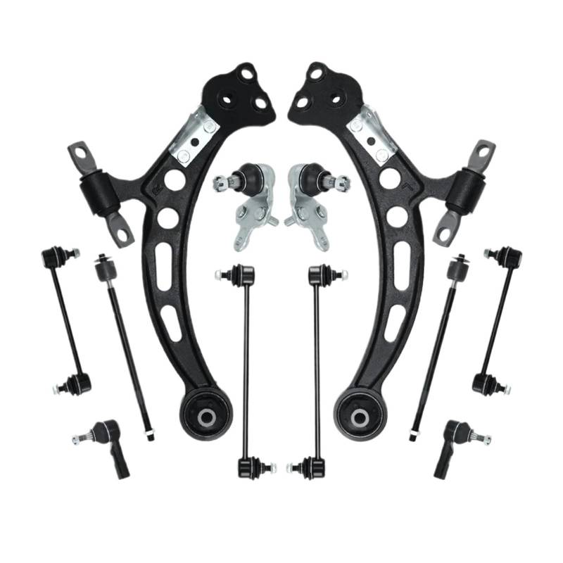 YPLVWSOYQ Querlenker vorne Oben Kompatibel Mit Lexus Für ES300 1997 1998 1999 2000 2001 OEM: K620052 K620051 K9499 Auto-Front-Unterlenker-Stabilisator-Links-Spurstangen-Kits von YPLVWSOYQ