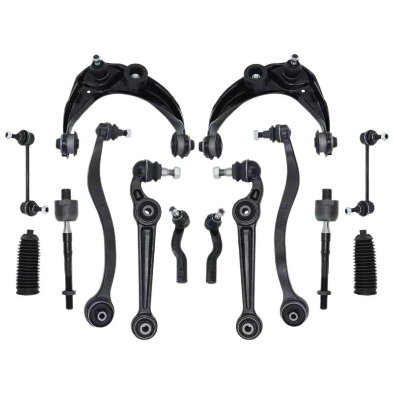 YPLVWSOYQ Querlenker vorne Oben Kompatibel Mit Mazda 6 2003 2004 2005 2006 2007 2008 K620492 K620493 K620635 K620636 Vordere Untere Querlenker Kugelgelenk Spurstange Kofferraum Stabilisator Link von YPLVWSOYQ