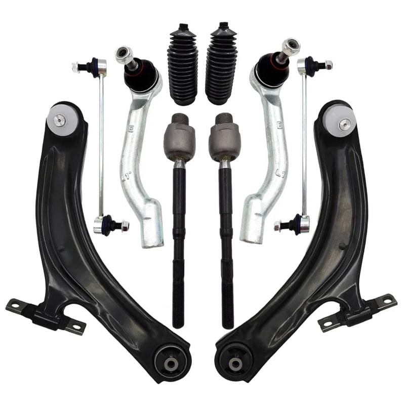 YPLVWSOYQ Querlenker vorne Oben Kompatibel Mit Nissan Für Rogue 2008 2009 2010 2011 2012 2013 Für Rogue Für Select 2014 2015 Auto-Frontlenker Sway Bar End Link Kit MS30194 MS30195 von YPLVWSOYQ