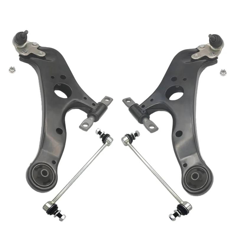 YPLVWSOYQ Querlenker vorne Oben Kompatibel Mit Toyota Für Sienna 2011 2012 2013 2014 2015 2016 2017 2018 2019 2020, Vordere Untere Querlenker, Aufhängungskugelgelenke, Stabilisatorverbindung von YPLVWSOYQ