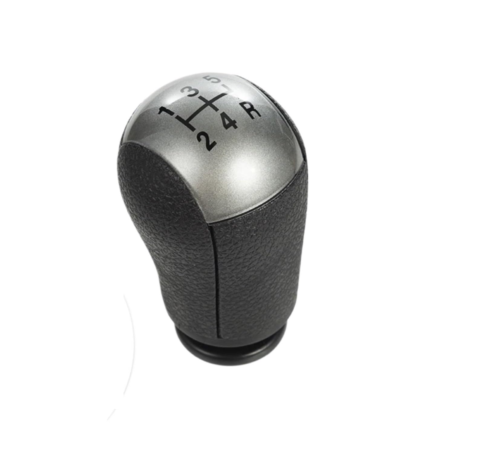 YPLVWSOYQ Schaltknaufkopf Automatik Kompatibel Mit Ford Für C-Max 2007–2021 Für Focus Mk2 2007–2011 Für Focus Mk3 2011–2018 5-6-Gang-Schaltknauf Hebel Stick Shifter Griff(Gray,5 Speed) von YPLVWSOYQ