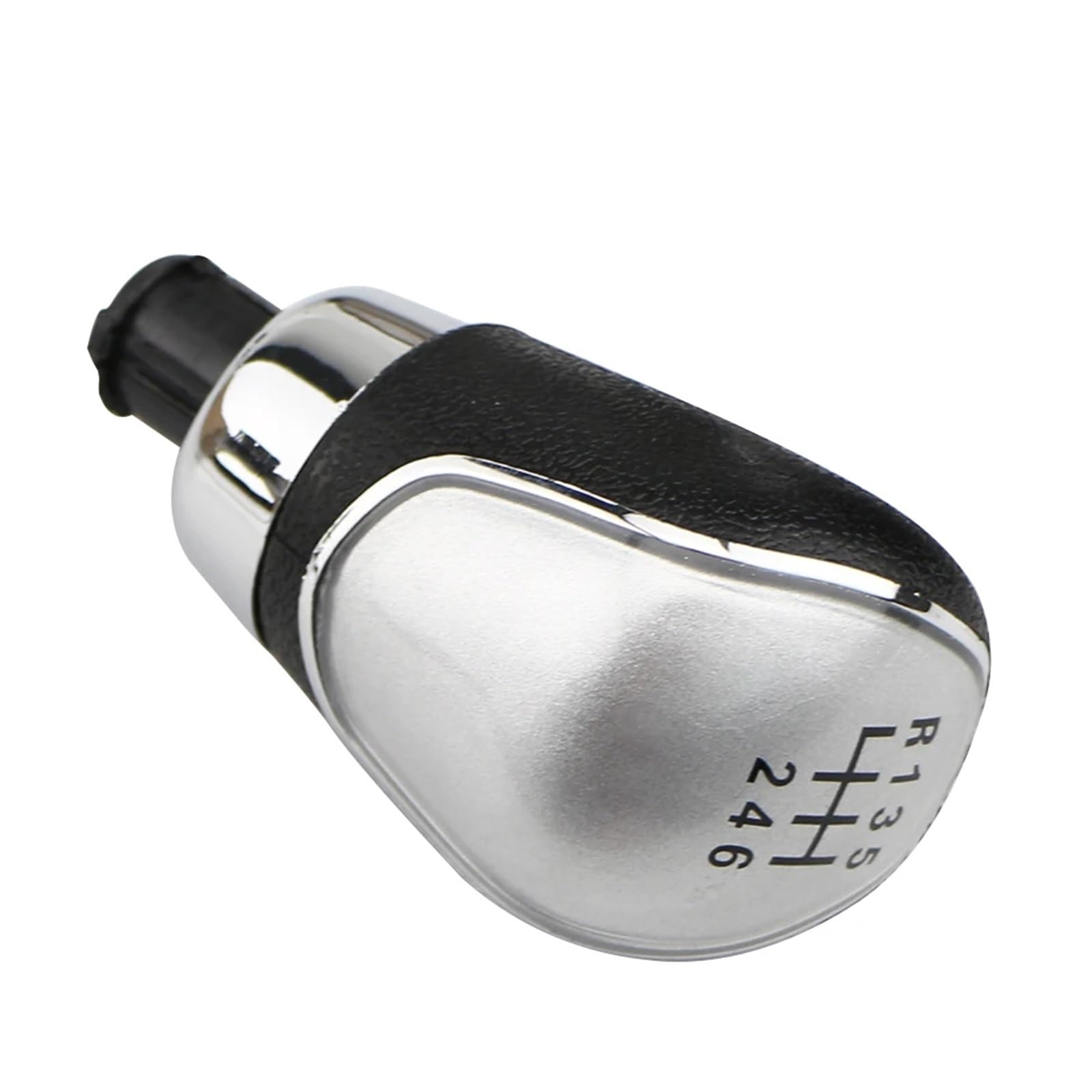YPLVWSOYQ Schaltknaufkopf Automatik Kompatibel Mit Ford Für Focus 2 MK2 2005-2011 Für Fiesta Für Kuga 2008-2012 Auto Schaltknauf Hebel Shifter Stick Gamasche(color1,6 Speed) von YPLVWSOYQ