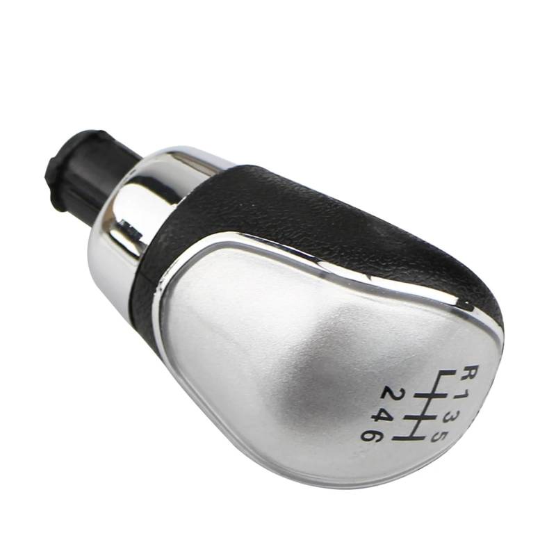 YPLVWSOYQ Schaltknaufkopf Automatik Kompatibel Mit Ford Für Focus 2 MK2 2005-2011 Für Fiesta Für Kuga 2008-2012 Auto Schaltknauf Hebel Shifter Stick Gamasche(color1,6 Speed) von YPLVWSOYQ