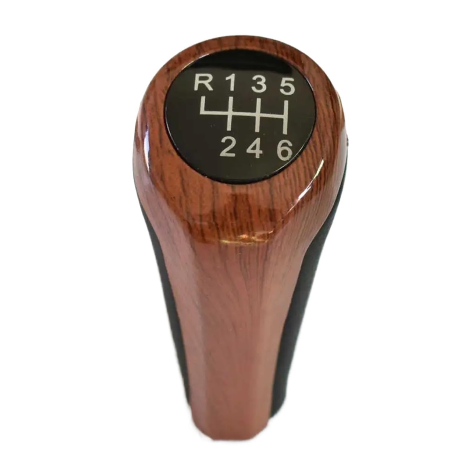 YPLVWSOYQ Schaltknaufkopf Automatik Kompatibel Mit Für 3er E90 E91 E92 E93 E30 E36 E46 F30 Manuelles Automobil 5 6 Gang Schalthebel Schaltknauf Schalthebel Auto-Innenteile(Brown,6 Speed) von YPLVWSOYQ