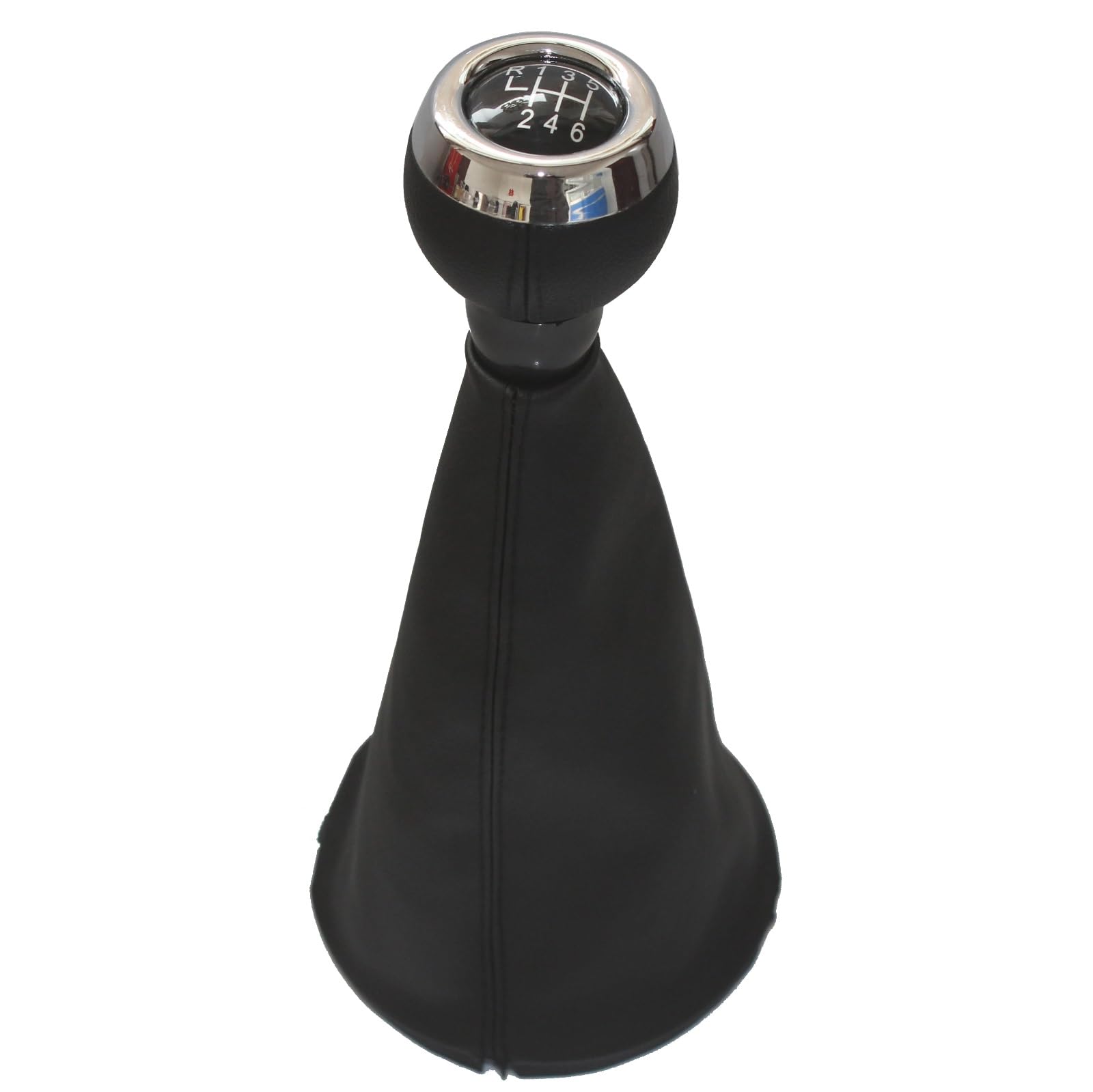YPLVWSOYQ Schaltknaufkopf Automatik Kompatibel Mit MINI Für Cooper R55 R56 R57 R58 R59 R60 R61 5 6 Gang Schaltknauf Knauf Hebel Stick Auto Autozubehör(6 Speed) von YPLVWSOYQ