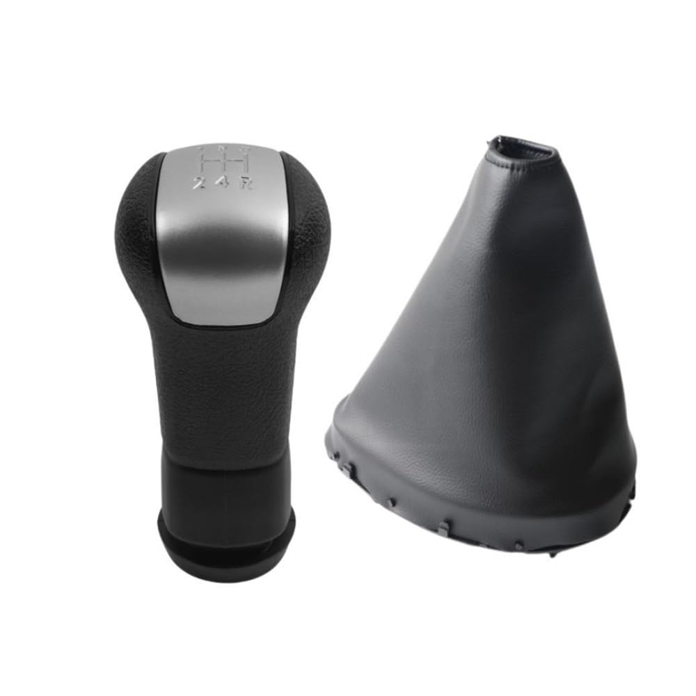 YPLVWSOYQ Schaltknaufkopf Automatik Kompatibel Mit Nissan Für Qashqai I II J10 Für X-Trail 2006 2007 2008 2009 2010 2011 2012 2013 Auto-Schaltknauf Schalthebel Gaitor(5 Speed Set) von YPLVWSOYQ