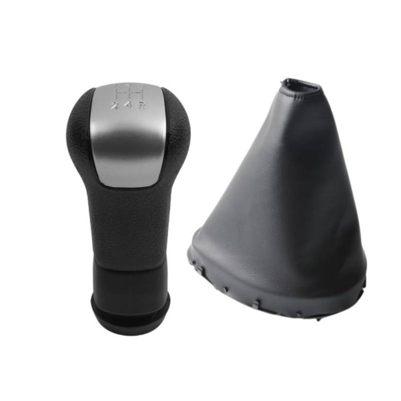 YPLVWSOYQ Schaltknaufkopf Automatik Kompatibel Mit Nissan Für Qashqai I II J10 Für X-Trail 2006 2007 2008 2009 2010 2011 2012 2013 Auto-Schaltknauf Schalthebel Gaitor(5 Speed Set) von YPLVWSOYQ