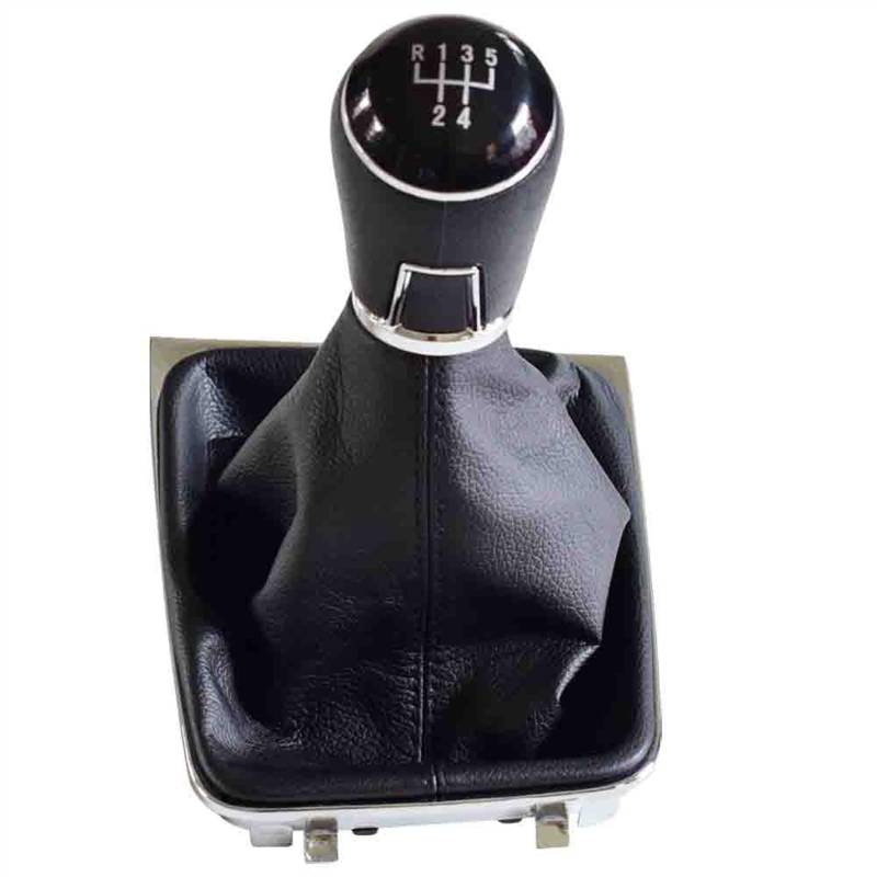 YPLVWSOYQ Schaltknaufkopf Automatik Kompatibel Mit VW Für Golf 7 A7 MK7 Für GTI GTD 2013 2014 2015 2016 2017 2018 Auto-Handbuch-Schaltknauf Schaltmanschetten-Abdeckung Stick-Knopf-Buchse(5Speed-Boot) von YPLVWSOYQ