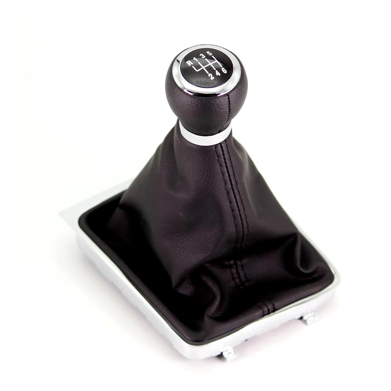 YPLVWSOYQ Schaltknaufkopf Automatik Kompatibel Mit VW Für Passat B6 2006 2007 2008 2009 2010 Auto 6-Gang-Schalthebel Schaltknauf Auto Schaltknaufabdeckung 3C0711113A(2) von YPLVWSOYQ