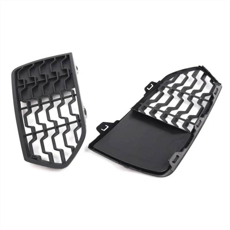 YPLVWSOYQ Stoßstangengitter Kompatibel Mit F22 F23 2013–2017 Auto-Frontstoßstange, Nebelscheinwerfer-Kühlergrill, Netz-Nebelscheinwerfergitter, 51118056797 51118056798(A-Type) von YPLVWSOYQ