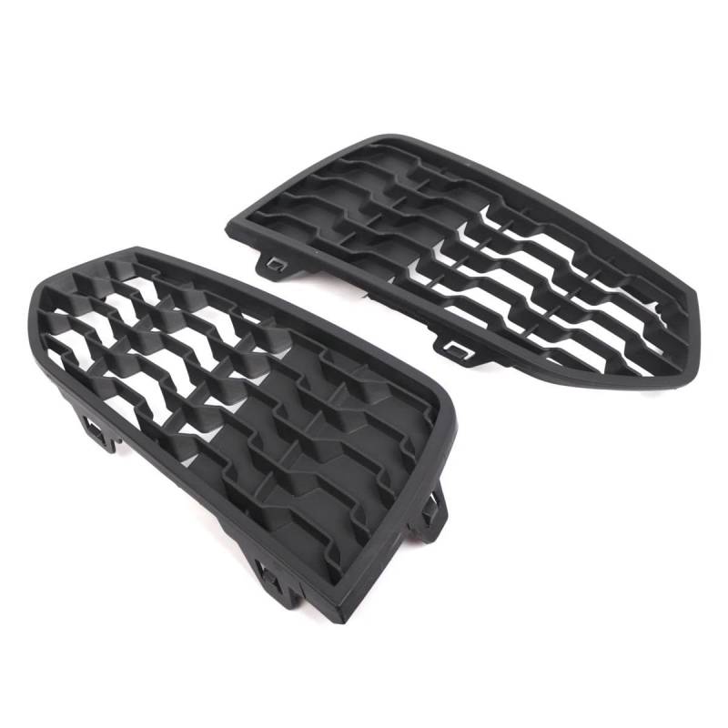 YPLVWSOYQ Stoßstangengitter Kompatibel Mit F22 F23 2014-2019 Front-Unterstoßstangengrill Wabengitter Nebelscheinwerfergitterabdeckung Autozubehör(1pair) von YPLVWSOYQ