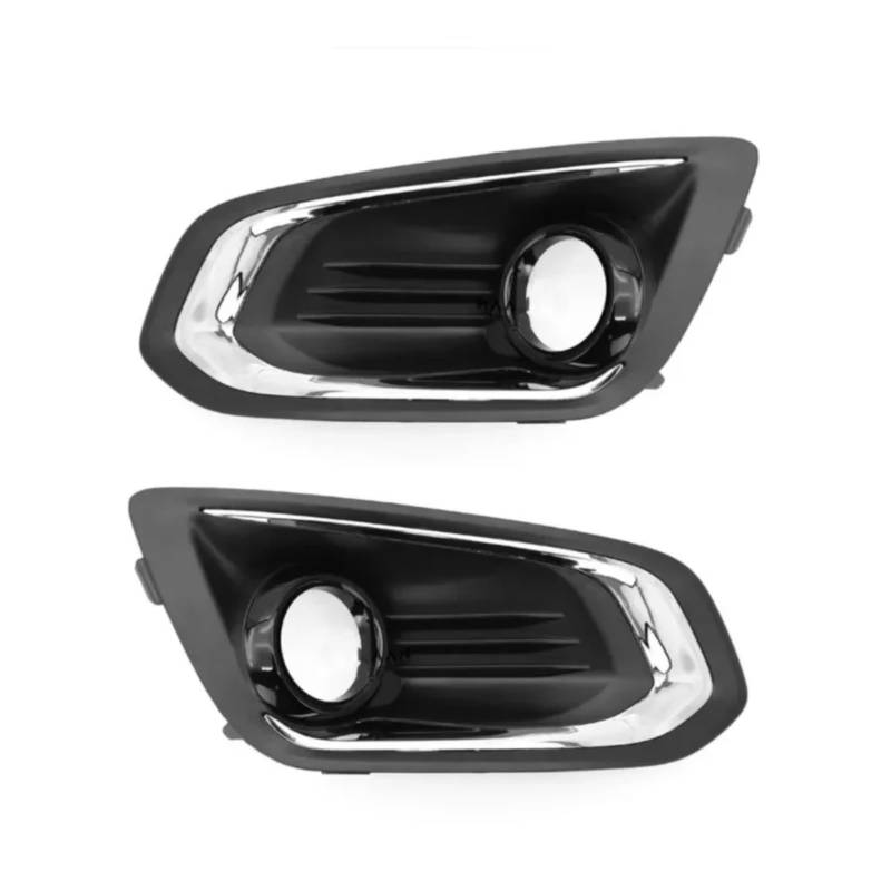 YPLVWSOYQ Stoßstangengitter Kompatibel Mit Ford Für Escort 2015 2016 2017 2018 Frontstoßstange Nebelscheinwerfer-Abdeckungsgitter Ersatz Auto-Scheinwerfergitterabdeckung(2PCS Left and Right) von YPLVWSOYQ