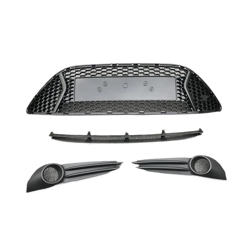 YPLVWSOYQ Stoßstangengitter Kompatibel Mit Ford Für Focus Für ST 2012 2013 2014, Nach Vorne Gerichteter Stoßstangengrill, Oberer Unterer Kühlergrill, Nebelscheinwerferrahmen(Grill Fog Light Rame) YPLVWSOYQ Stoßstangengitter Kompatibel Mit Ford Für Focus Für ST 2012 2013 2014, Nach Vorne Gerichteter Stoßstangengrill, Oberer Unterer Kühlergrill, Nebelscheinwerferrahmen(Grill Fog Light Rame) von YPLVWSOYQ