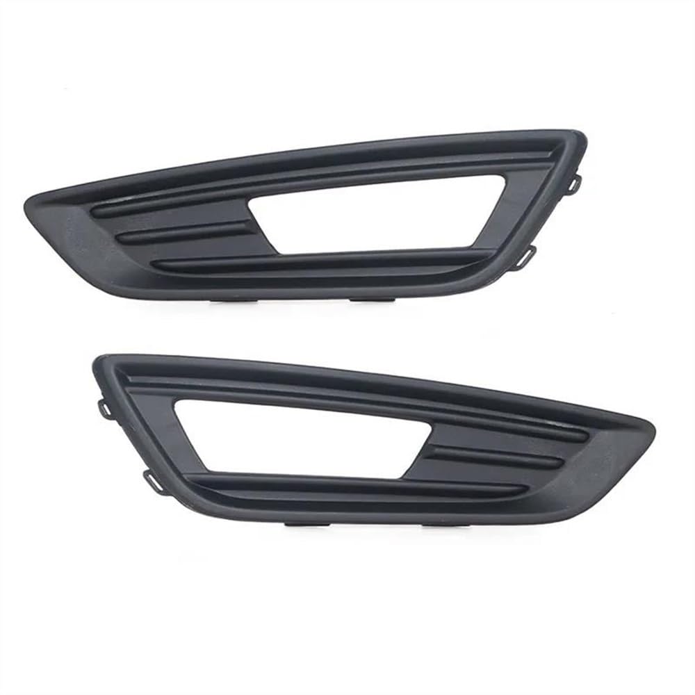YPLVWSOYQ Stoßstangengitter Kompatibel Mit Ford Für Focus MK3 2015 2016 2017 2018 Frontstoßstange Nebelscheinwerfer Tagfahrlicht Abdeckung Rahmen Haubengitter(A-Pair) von YPLVWSOYQ