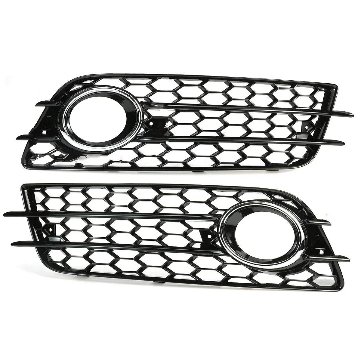 YPLVWSOYQ Stoßstangengitter Kompatibel Mit Für A4 B8 S4 2008-2012 Auto Frontstoßstange Nebelscheinwerfer Kühlergrill Abdeckung Waben Sechskantgrill 8K0807681C 8K0807682C 2St YPLVWSOYQ Stoßstangengitter Kompatibel Mit Für A4 B8 S4 2008-2012 Auto Frontstoßstange Nebelscheinwerfer Kühlergrill Abdeckung Waben Sechskantgrill 8K0807681C 8K0807682C 2St von YPLVWSOYQ