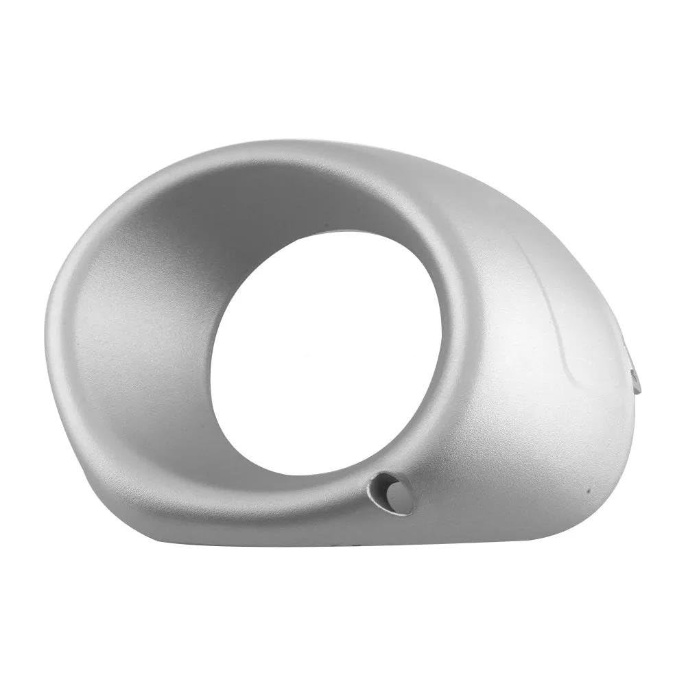 YPLVWSOYQ Stoßstangengitter Kompatibel Mit Mitsubishi Für Outlander 2013 2014 2015 Nebelscheinwerferabdeckung, Grillblende, Rahmenschale 6400F060 6400F059(Silver,Right) von YPLVWSOYQ