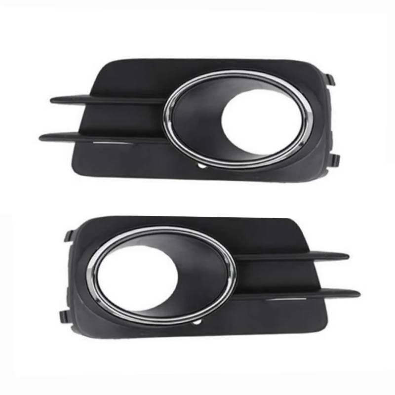 YPLVWSOYQ Stoßstangengitter Kompatibel Mit Vw Für Tiguan 2010 2011 2012 Nebelscheinwerferrahmen, Anti-Nebelscheinwerfer-Abdeckung, Dekorative Abdeckung des Vorderen Gitters(2PCS Left and Right) von YPLVWSOYQ