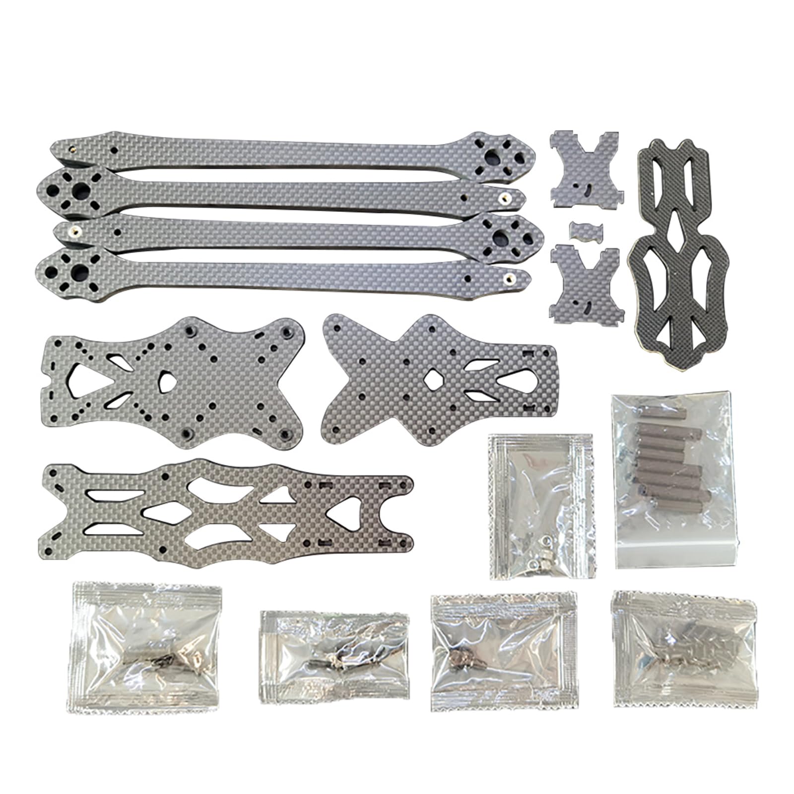 1 Set 7-Zoll Kohlefaser Quadcopter Rahmenzubehör 5.5 Mm Arm Für FPVs Freestyled Racing Drons Easy Installation 1 Set 7-Zoll Kohlefaser Quadcopter Rahmenzubehör 5.5 Mm Arm Für FPVs Freestyled Racing Drons Easy Installation von YPREWY